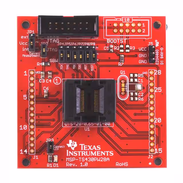 MSP-TS430PW28A Texas Instruments  Adaptateurs de programmation Sockets